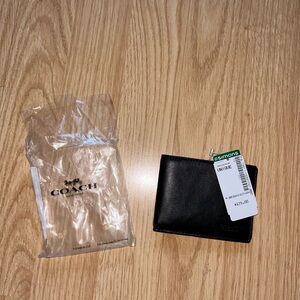 NWT Coach real leather wallet brand new